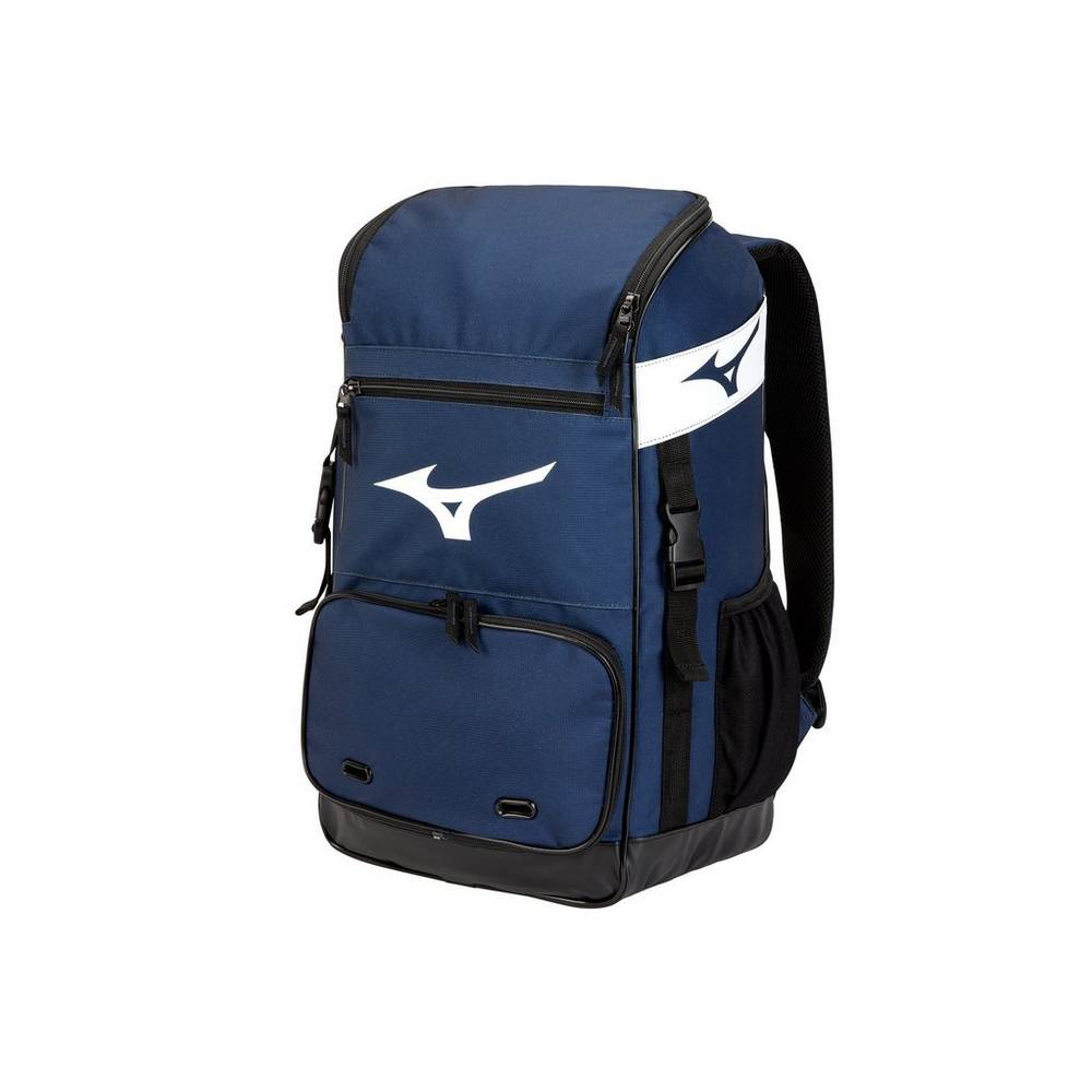 Mizuno Men's Organizer 21 Baseball Backpack Navy (360304-MFS)